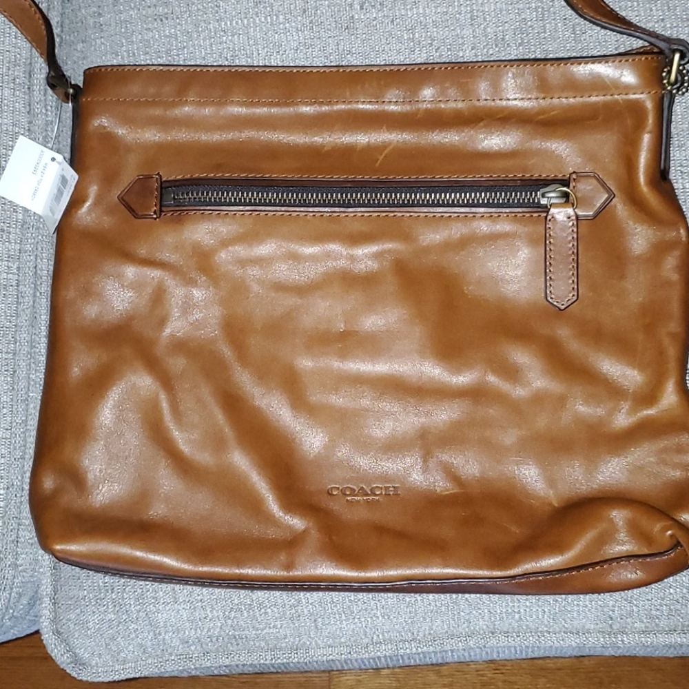Men Coach messenger cross body bag